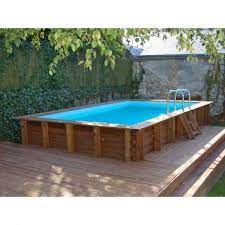 Shop our great selection of sports equipment & save. Piscina Gre Sunbay Marbella 400x250x119 790096 400x250x119 Gre Marbella Piscina Piscin Wooden Pool Rectangular Pool Small Backyard Pools