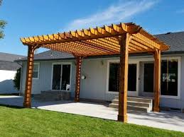Pergolas for terraces also give new life to outdoor patios and city rooftops, which pratic bioclimatic pergolas are characterized by special aluminium sunscreen blades that can rotate up to 140 degrees. 15x20 Pergola Kit Shop The Big Kahuna 15x20 Wood Pergola Kit Online At Pergola Depot