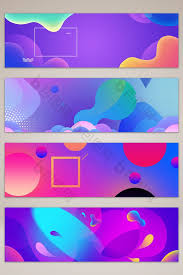 Spring Creative Gradient Banner Background Backgrounds Psd Free Download Pikbest Banner Design Inspiration Banner Design Creative Banners