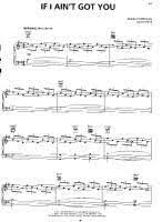 Alicia Keys If I Ain T Got You Free Downloadable Sheet Music Red Hot Chili Peppers Hottest Chili Pepper Sheet Music