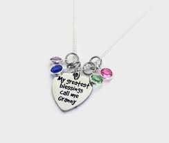 Birthstone Jewelry For Grandma Granny Gifts Granny Necklace Granny Jewelry Mothers Day Gift For Grandma Necklace Grandma Gift Birthstone Jewelry Personalized Gift Granny Gifts Grandma Gifts Birthday Gifts For Grandma