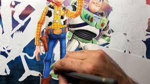 You want drawings of woody from toy story. Drawing Toy Story 4 Timelapse Video Dailymotion