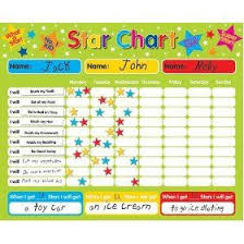 Star Chart For Multiple Kids Kids Behavior Chore Chart