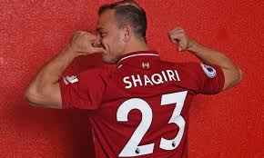 One of the popular professional football player is named as xherdan shaqiri who plays for liverpool fc and swiss national team. Xherdan Shaqiri S Liverpool Shirt Number Revealed After Agreeing 13m Move Mirror Online