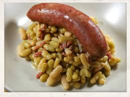 Saucisse De Toulouse Et Flageolets Flageolets Recette Recette Recettes De Cuisine