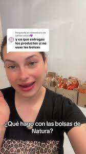 Respuesta a @yohaa natura💜 espero se entienda el porqué no las uso  💖#emprender #fyp #natura #parati #bolsas
