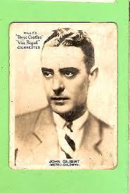 D303. 1925-1930 FAMOUS FILM STAR WILLS CIGARETTE CARD #12 JOHN GILBERT