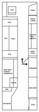 Draw accurate 2d plans within minutes and decorate these with over 150,000+ items to choose from. Barn Homes Floor Plans 2019 Skoolie Floor Plan Skoolie Rv Sample Floor Plans School Bus Conversion Rv Pinterest