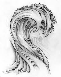 Beautiful Black And White Tattoo Drawings 12287f26a4e78ea717f5e8c515431571 Jpg 500 628 Waves Tattoo Tribal Wave Tattoos Tattoos