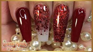Difuminado Con Glitter En Unas Rojas Diseno San Valentin Elegante Youtube Ver más ideas sobre uñas acrílicas, uñas, disenos de unas. difuminado con glitter en unas rojas diseno san valentin elegante