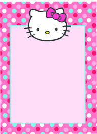 Birthday Invitation Card For My Daughter I Made This For My Daughters Birthday Party Invitations Feel Free To Us Hello Kitty Invitations Hello Kitty Birthday Party Hello Kitty Birthday Invitations