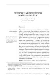 Marca con una palomita el espacio de la respuesta que mejor exprese lo que piensas. Pdf Reflexiones En Y Para La Ensenanza De La Historia De La Etica