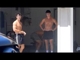 Bryce hall is a young american social media star. Tiktok Stars Bryce Hall Blake Gray Noah Beck Are Crazy Ripped Youtube