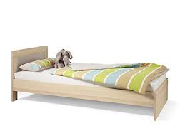 Stauraummöbel wie kleiderschränke, sideboards und kommoden machen das schlafzimmer erst so richtig komplett. Wellemobel Jugendbett Lasse In Esche Coimbra Struktur Sandgrau 90 X 200 Cm