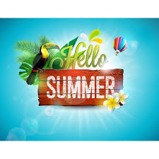 Hello Summer Holiday Typographic Hello Summer Holiday Illustrations Background Banner