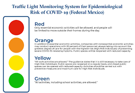 Green drugs can be prescribed by any competent prescriber Mexico S Traffic Light Monitoring System For Epidemiological Risk Of Covid 19 Lexology