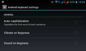mematikan getar pada android