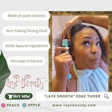 Get the perfect edges with Laye’ Smooth Strong Hold Edge Tamer! 💁‍♀️  Available in two fresh scents—Pink (Peach) 🍑 and Green (Apple) 🍏 This  edge control gives you a sleek, long-lasting hold without any ...