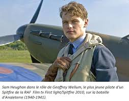 Scottish Actor Sam Heughan Playing Geoffrey Wellum Youngest Pilot Of Spitfire Of Raf During The Battle Of Englan Sam Heughan Battle Of England Scottish Actors