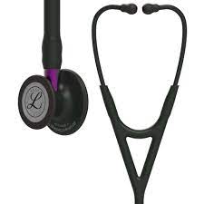 Littmann Cardiology IV Diagnostic Stethoscope, Black, Navy Blue Tube, Black  Stem - Walmart.com
