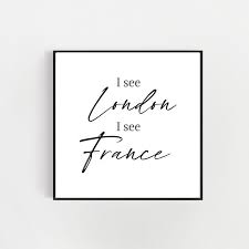 I See London I See France Funny Bathroom Printable Wall Art Bathroom Art Print Funny Bathroom Sign Washroom Art Bathroom Printable In 2020 Bathroom Printables Bathroom Art Bathroom Humor