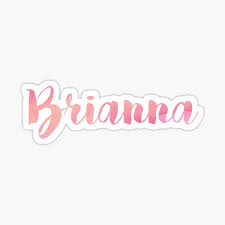 Nominative neuter plural of urbānus. Brian Name Stickers Redbubble