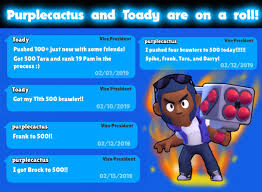 Bots for discord uses cookies to improve your experience. The Icy Tribe On Twitter Both Purplecactus And Toady From The Icy Tribe Are Making Awesome Progress With Their Brawlers Heck Everyone Is Keep It Up Y All Get The Fancy Purple Badges