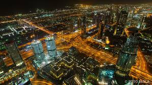 Burj khalifa/dubai mall station is located on the southern side of the interchange between sheikh zayed road, financial centre road and al safa st. Aussicht Von Oben At The Top Of Burj Khalifa In Dubai Vereinigte Arabische Emirate Vereinigte Arabische Emirate Emirate Arabische Emirate