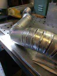 Filler rod on the same thickness of aluminum. Welding Aluminum Pie Cuts For Air Intake