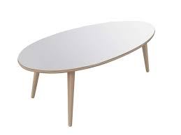4.7 out of 5 stars. Amazon Brand Movian Adour Oval Coffee Table 55 X 110 X 39cm White Light Brown Buy Online In Angola At Desertcart 96582963