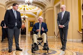 Mitch McConnell returns to the Senate after three-month absence due to health issues