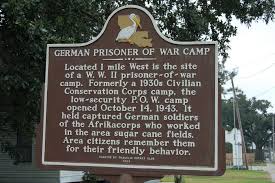 German Prisoner Of War Camp Franklin St Mary Parish Louisiana Prisoner Of War Camp New Orleans Louisiana Louisiana