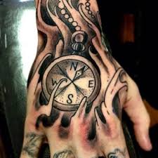 125 Best Compass Tattoos For Men Cool Design Ideas 2021 Hand Tattoos Hand Tattoos Pictures Hand Tattoos For Guys