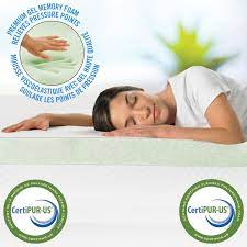 Homedics 3 Cool Support Gel Memory Foam Mattress Topper Walmart Canada Memory Foam Mattress Topper Gel Memory Foam Mattress Foam Mattress Topper