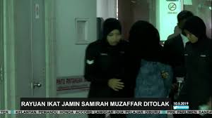 Jh as in joy (jh.oy) ; Berita Tv9 Rayuan Ikat Jamin Samirah Muzaffar Ditolak Facebook
