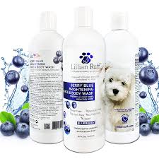 Cat food contains proteins and fats that target the diet of a cat, not a dog. Amazon Com Lillian Ruff Berry Blue Brightening Face And Body Wash For Dogs And Cats Tear Free Blueberry Shampoo Remove Tear Stains Hydrate Dry Itchy Skin Add Shine Luster To