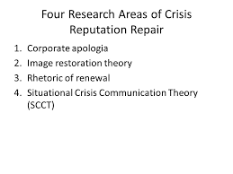 Situational crisis communication theory (scct, 2007), posited by w. Chapter 12 Crisis Communication Definitions Crisis Management Process Theories Related To Reputation Repair In Crisis Use Of Denial In A Crisis Ppt Download