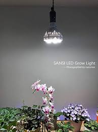 Amazon led grow light bulbs. Amazon Com Sansi 24w Led Plant Light Bulb Full Spectrum Led Grow Light Plant Lights For Indoor Plants Grow Light Bulbs Led Grow Lights Plants Led Grow Lights