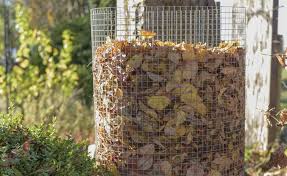 Laubkorb Aus Maschendraht Selber Bauen Gartenzaun Selber Bauen Sichtschutz Garten Selber Bauen Maschendraht