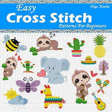 Free cross stitch patterns featuring animals. Read Easy Cross Stitch Patterns For Beginners Cute Little Motifs B
