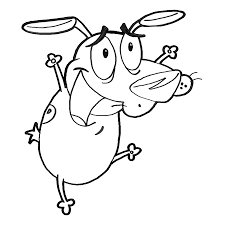 img oh my god, i use that terminology every time i see three little. How To Draw Courage The Cowardly Dog With Easy Step By Step Drawing Lesson How To Draw Step By Step Drawing Tutorials