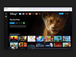 Disney Plus Desktop App Design Inspiration Disney Plus Interactive Design