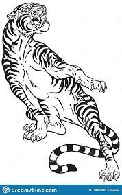 Tiger Black White Tattoo Stock Illustrations 4 835 Tiger Black White Tattoo Stock Illustrations Vectors Clipart Dreamstime