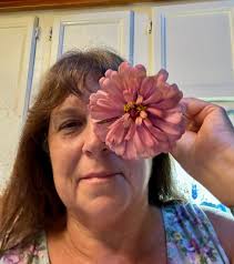 zinnias surviving heavy rains and heat