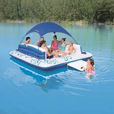 Bestway Coolerz Tropical Breeze Ii Large Floating Island Lounge 134 X 118 Walmart Com In 2020 Lake Fun Inflatable Floating Island Lake Floats