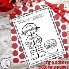 Fire Safety Coloring Pages Dollar Deal 14 Pages Of Fire Safety Coloring Fun Fire Safety Coloring Pages Creative Writing Lesson