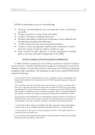 National institute for occupational safety and health (ca) agenzia governativa (it); 1 Introduction Construction Research At Niosh Reviews Of Research Programs Of The National Institute For Occupational Safety And Health The National Academies Press