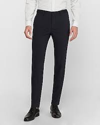 The navy blue suit has its origins in the british royal navy. Extra Slim Navy Luxe Comfort Soft Suit Pants Blue Men S W31 L34 Sportspyder