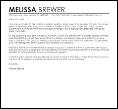 Cashier Sample Cover Letter Cover Letter Templates Examples