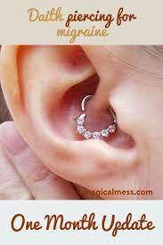 Ear Piercing For Migraines Daith Piercing Migraine Piercing Daith Piercing Migraine